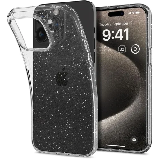  iPhone 15 Pro Max Glitter Crystal Spigen Liquid Crystal Tok - 1