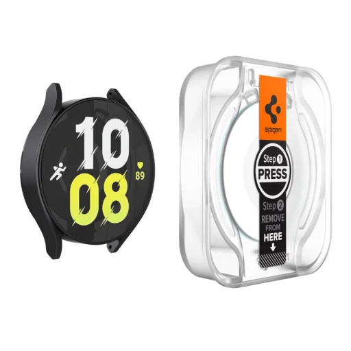 Spigen Glas.TR ”EZ-Fit” 2-PACK Samsung Galaxy Watch 6 (44 mm) üvegfólia - 4