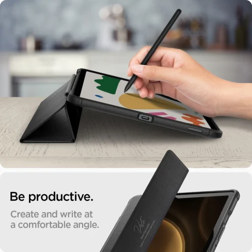  Samsung Galaxy Tab S9 FE 10.9 X510 / X516B Fekete SPIGEN Rugged Armor „Pro” tok - 15