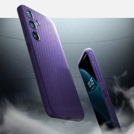 Samsung Galaxy S24 tmavofialové puzdro Spigen Liquid Air - 12