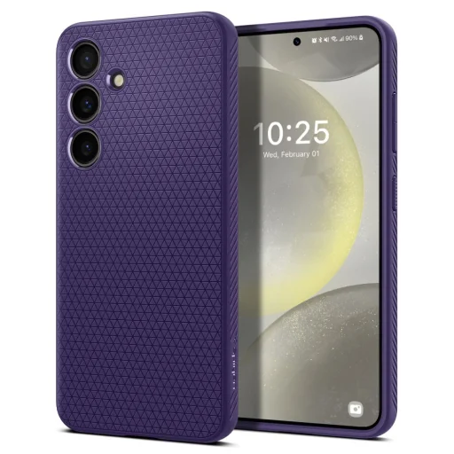 Samsung Galaxy S24 tmavofialové puzdro Spigen Liquid Air - 1