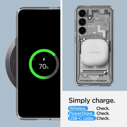  Galaxy S24 Fehér Spigen Ultra Hybrid Zero One tok - 15