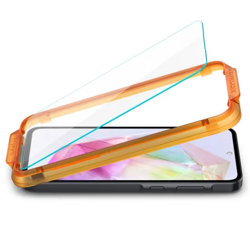 Edzett üveg Spigen Alm Glas.TR 2-pack Galaxy A35 5G clear üvegfólia - 4