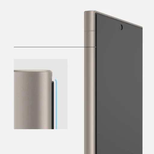 RINGKE EASY SLIDE 2-PACK EDZETT ÜVEG GALAXY S24 ULTRA ÁTTETSZŐ üvegfólia - 7