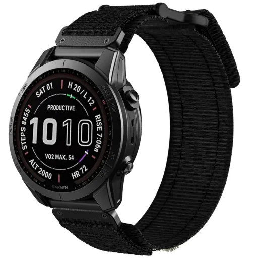 Tech-protect Scout Pro Garmin Fenix 5 / 6 / 6 Pro / 7 Fekete - 2