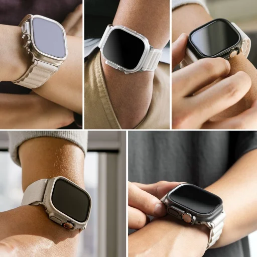 RINGKE SLIM 2-PACK APPLE WATCH ULTRA 1 / 2 (49 MM) CLEAR & ALPINE CLEAR tok - 10