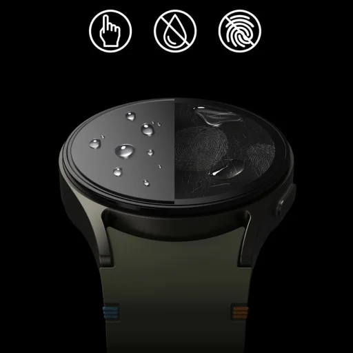 Ringke Edzett üvegfólia 4-es Csomag Galaxy Watch 4 / 5 / 6 / 7 (44 Mm) áttetsző üvegfólia - 8