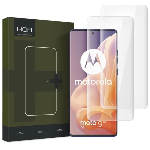 Hofi UV Glass Pro+ edzett üvegfólia 2-PACK Motorola Moto G85 5G átlátszó üvegfólia - 1