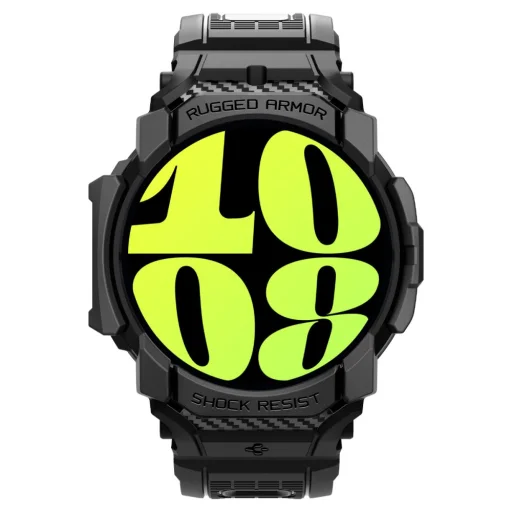  Samsung Galaxy Watch 7 (40 mm) Matt Fekete Spigen Rugged Armor "Pro" tok - 2