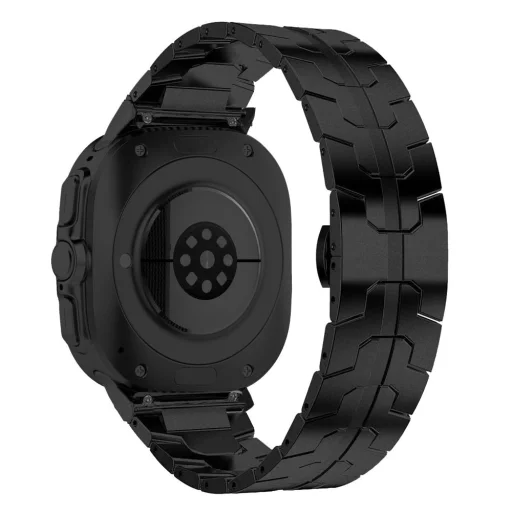 Tech-protect Stainless Line Samsung Galaxy Watch Ultra 2024/2025 (47mm) Fekete - 2