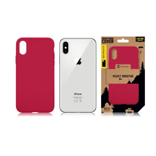 Tactical Velvet Smoothie tok Apple iPhone X/XS Sangria - 3