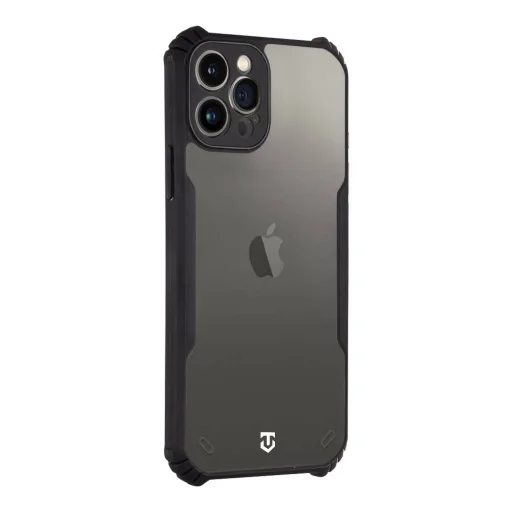 Tactical Quantum Stealth tok Apple iPhone 12 Pro átlátszó/fekete - 2
