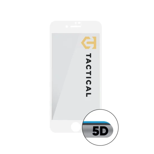 Tactical Glass Shield 5D Apple iPhone 7/8/SE2020/SE2022 Fehér üvegfólia - 2