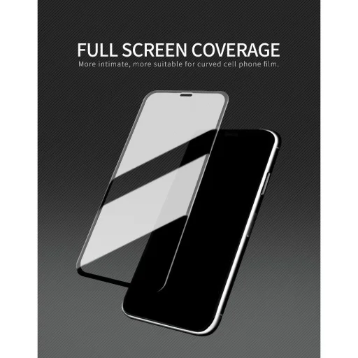 3D Full Cover Edzett Üveg X-ONE - Samsung Galaxy S22 Ultra - ujjlenyomat-érzékelő működik - üvegfólia - 2