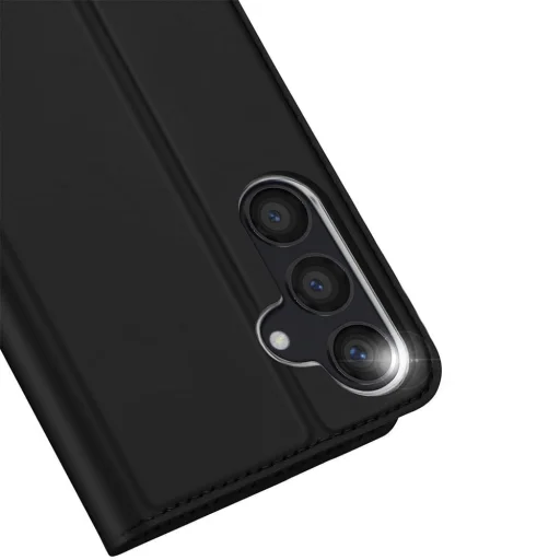 DUX DUCIS bőrtárca tok SKIN PRO SAMSUNG S24 fekete tok - 4