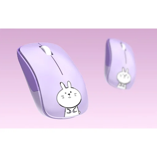 MOFII Vezeték nélküli Billentyűzet+Egér iBean Pro New 2.4G (Lila) - 3