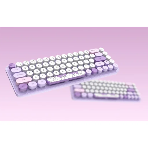 MOFII Vezeték nélküli Billentyűzet+Egér iBean Pro New 2.4G (Lila) - 8