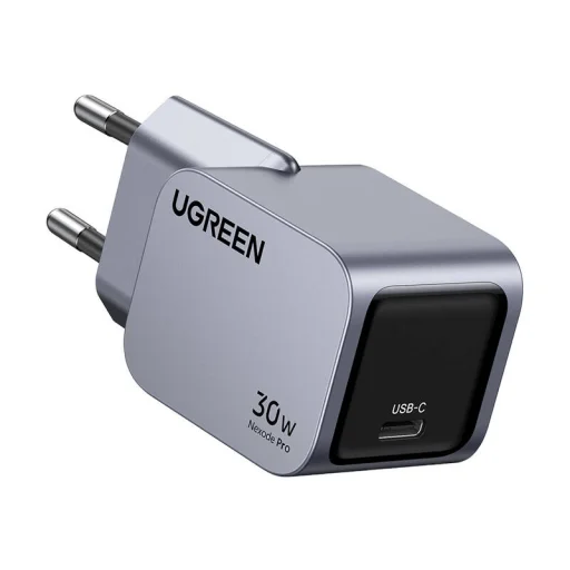 Ugreen Nexode Pro 30W hálózati USB-C töltő (szürke) - 2