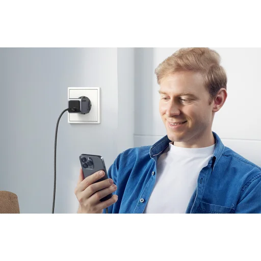 Ugreen Nexode Pro 30W hálózati USB-C töltő (szürke) - 5