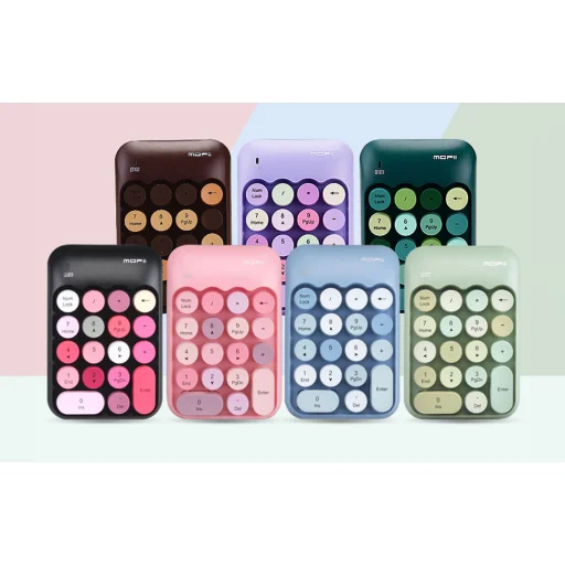 MOFII Vezeték nélküli Numerikus Billentyűzet X910 (Lila) - 2