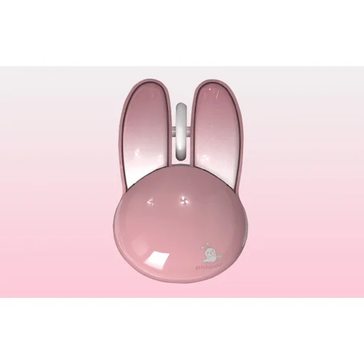 MOFII Vezeték nélküli Egér + Bluetooth Rabbit M6DM Olajfestés (Rózsaszín) - 7