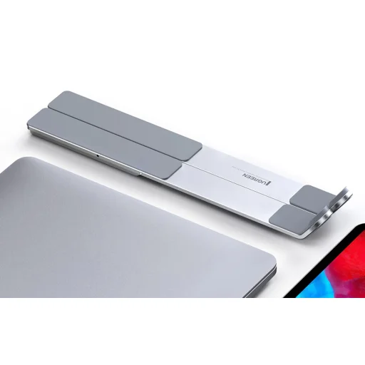 UGREEN LP451 összecsukható laptop állvány, 8-17" (ezüst) - 6