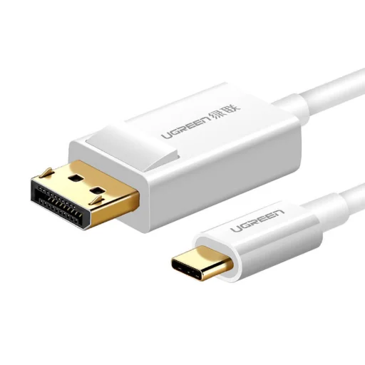 UGREEN Display Port - USB-C kábel, 1,5m (fehér) - 2