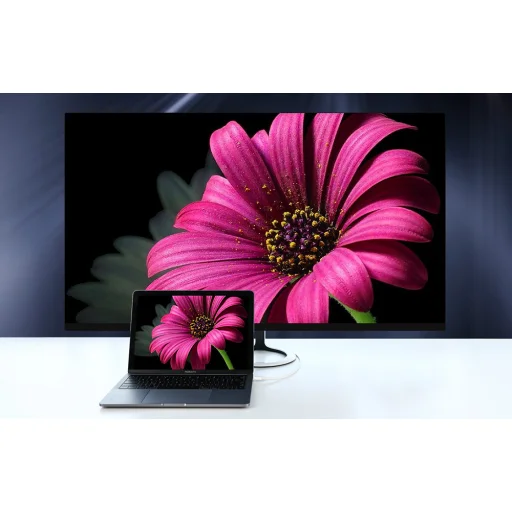 UGREEN Display Port - USB-C kábel, 1,5m (fehér) - 5