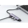 UGREEN 5 az 1-ben adapter, USB 4x USB 3.0 (szürke) thumbnail