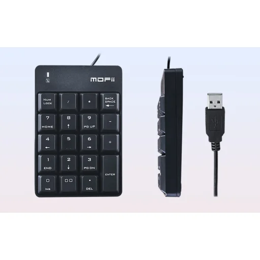 MOFII Vezetékes Numerikus Billentyűzet X810 (Fekete) - 3