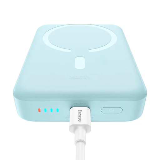 Baseus Mini Powerbank, 10000mAh, USB-C 30W (kék) - 4