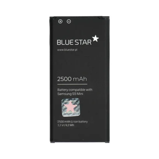 BLUE STAR PREMIUM akkumulátor SAMSUNG S5 Mini G800F 2500 mAh - 1