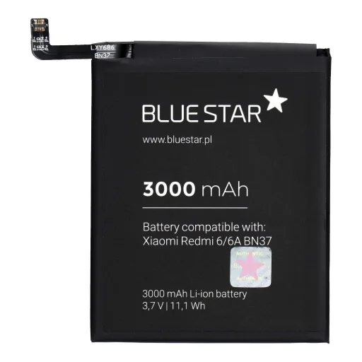 BLUE STAR akkumulátor XIAOMI REDMI 6 / 6A (BN37) 3000 mAh - 1