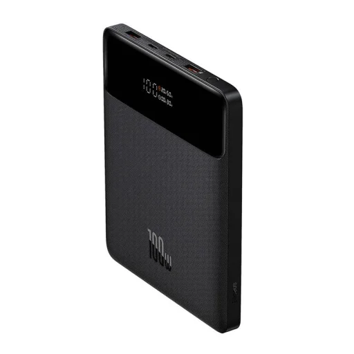 Baseus Blade Powerbank, 20000mAh, 2xUSB, 2xUSB-C + USB-C kábel 100W (fekete) - 2