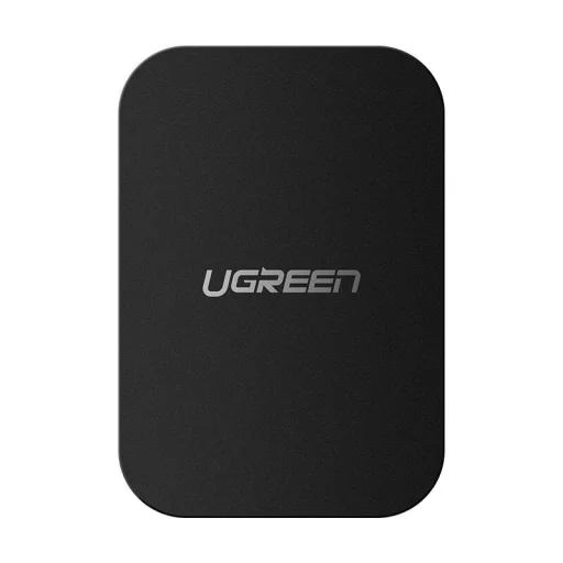 UGREEN Négyszögletes fémlap mágneses tartóhoz 2 db (fekete) - 1