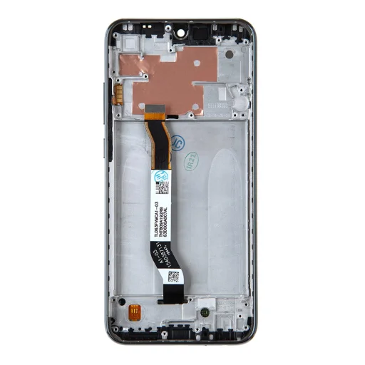 LCD kijelző + Érintőképernyő egység + Előlap a Xiaomi Redmi Note 8T-hez fekete (Logó nélkül) - 2