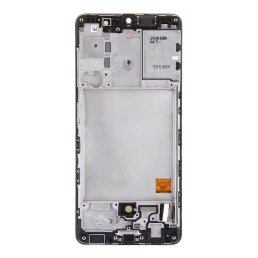 LCD kijelző + Érintőegység Samsung A415F Galaxy A41 Fekete (Szerviz Csomag) - 2