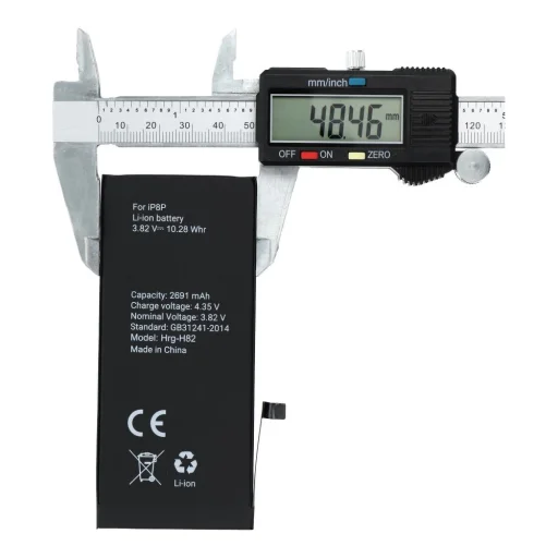 POLYMER BOX akkumulátor IPHONE 8 plus 2691 mAh-hoz - 6