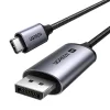 UGREEN CM556 USB-C to DisplayPort 8K 1m (fekete) kábel - 1