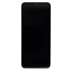 LCD kijelző + érintő panel + előlap a Xiaomi Redmi 10C fekete