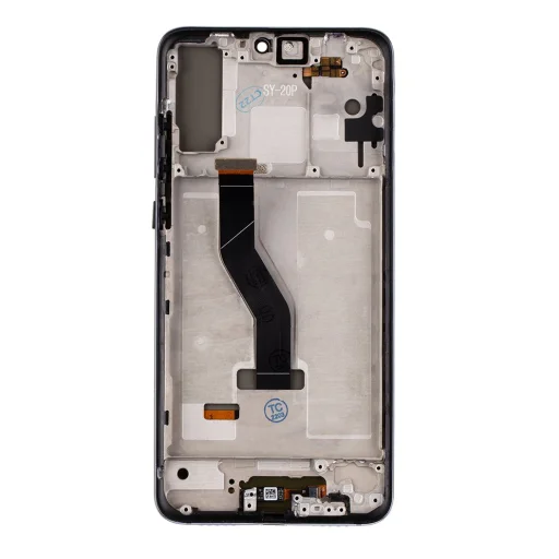 LCD kijelző + Érintő egység + Előlap Huawei P20 Pro Fekete OLED - 2