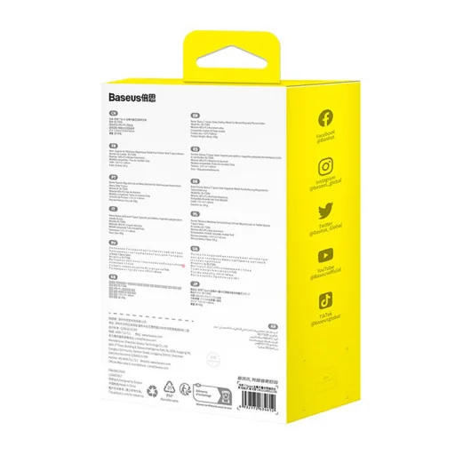 Baseus T-Space mágneses autóstartó - 9