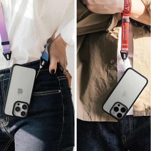 Ringke Fusion Bold Iphone 15 Pro Max Matt Fekete Tok - 10