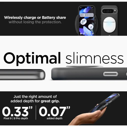  Google Pixel 9 Pro Xl Matte Black Spigen Enzo Aramid tok - 15