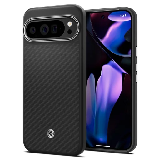  Google Pixel 9 Pro Xl Matte Black Spigen Enzo Aramid tok - 1