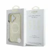  iPhone 16 Arany Original Case GUESS merev tok Saffiano Peony Classic Logo MagSafe GUHMP16SPSAPSMED thumbnail