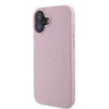  iPhone 16 Plus pink Original Case GUESS hardcase Grained Gold Ring MagSafe GUHMP16MPGHSMMP tok thumbnail