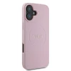  iPhone 16 Plus pink Original Case GUESS hardcase Grained Gold Ring MagSafe GUHMP16MPGHSMMP tok thumbnail
