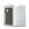  iPhone 16 Barna GUESS Original Case 4G Classic GUHCP16SG4GFBR merev tok - 5