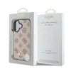  Apple iPhone 16 Barna Original Guess keménytok Peony Script MagSafe GUHMP16SPGPYSW thumbnail